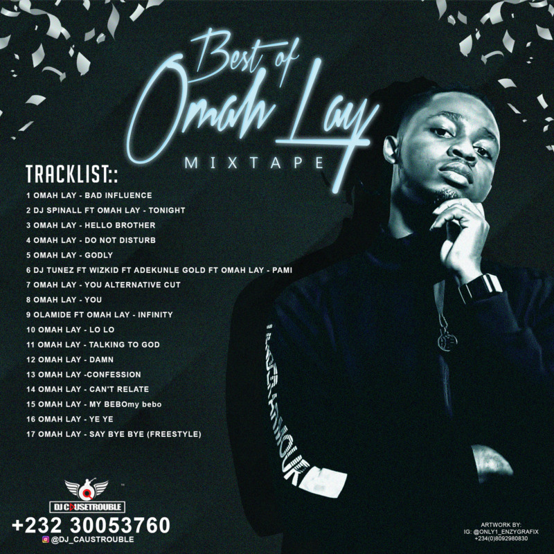 Mixtape DJ Causetrouble - Best Of Omah Lay 2 DJ