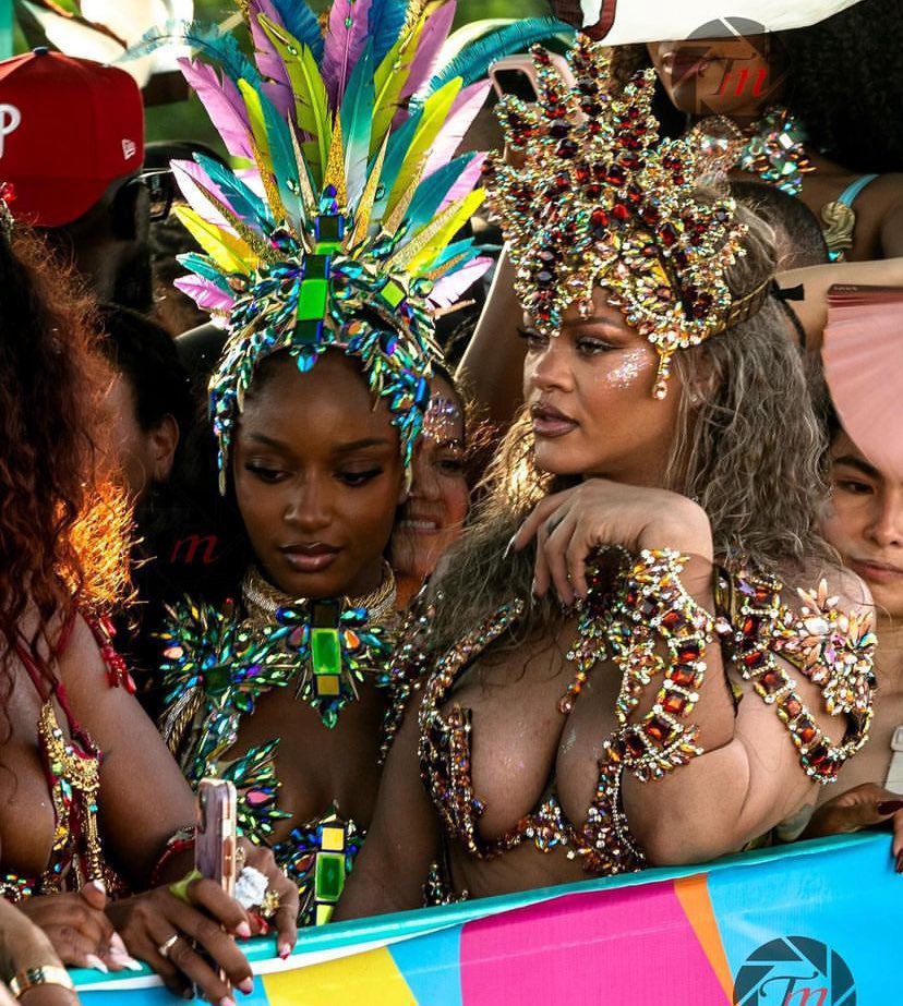 Ayra Starr & Rihanna Link Up at Crop Over Festival in Barbados 1 Ayra Starr & Rihanna Link Up at Crop Over Festival in Barbados