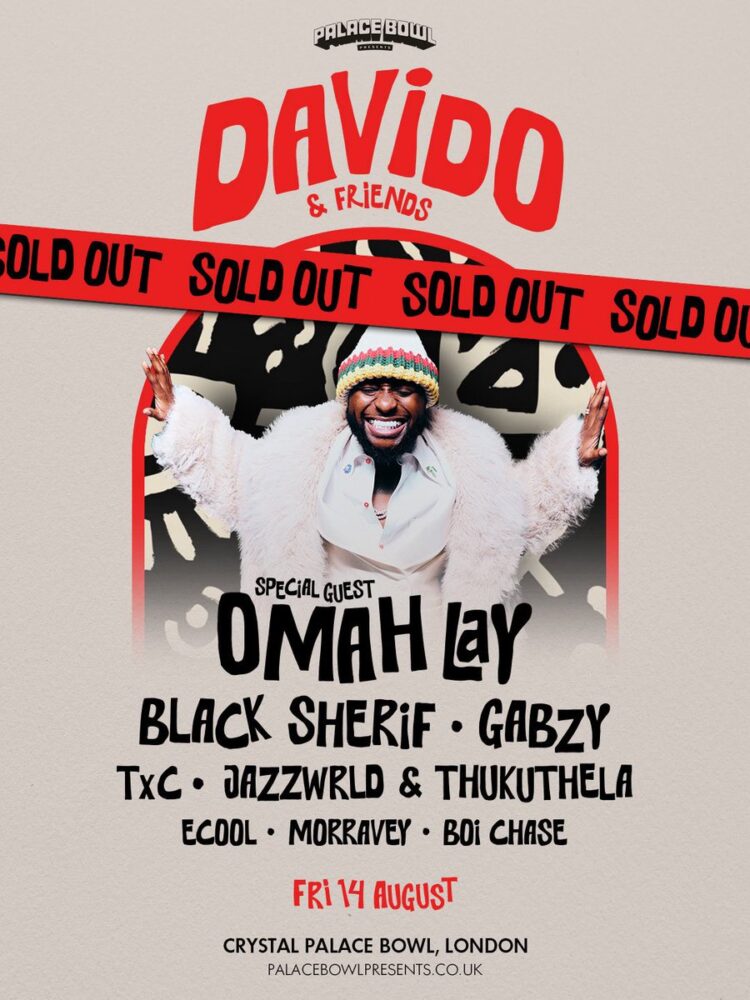 Davido Unveils Massive Lineup for London Festival 2 Davido & Friends Fest