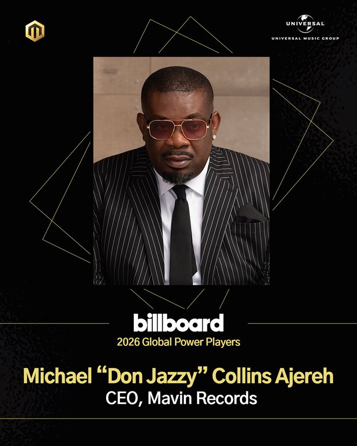 Don Jazzy feature on Billboard's 2026 World Vitality Gamers checklist