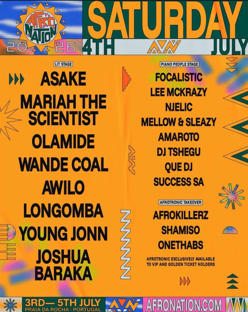 Afronation Portugal Announces Burna Boy as Headliners