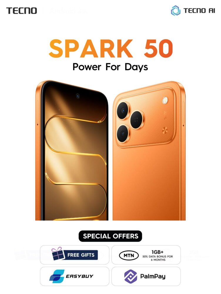 TECNO SPARK 50 Arrives With the Power to Keep Up With Everyday Life 1 0 5
