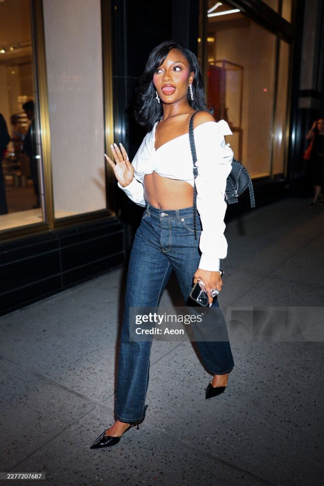 Ayra Starr, FENDI “Baguette 26424 Re-Edition” Event