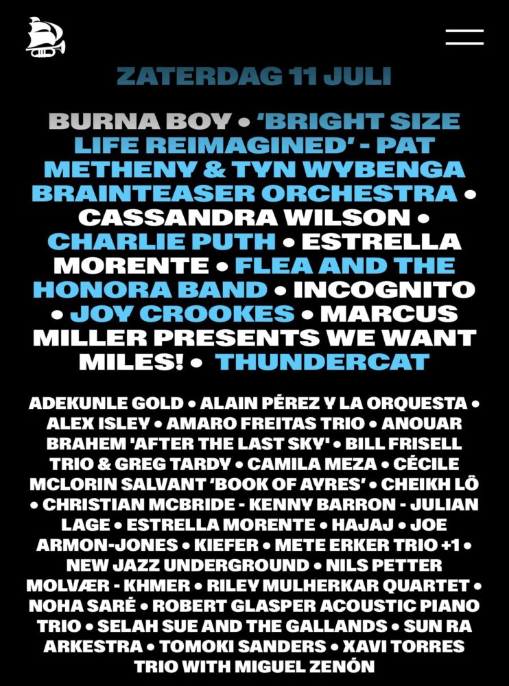 Burna Boy & Adekunle Gold Confirmed for North Sea Jazz Festival Performance